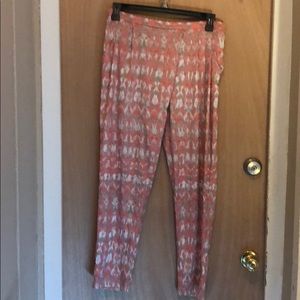 Calvin Klein abstract print pants